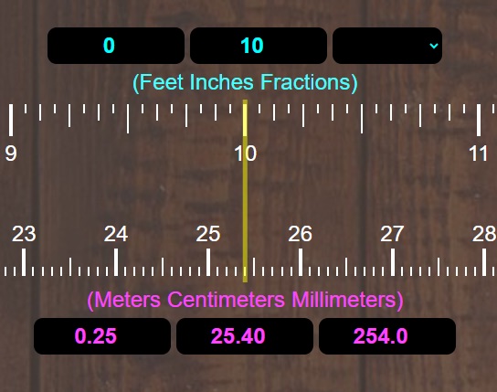 Imperial metric converter